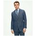 Brooks Brothers Men's Slim Fit Linen-Blend Herringbone Suit Jacket | Navy | Size 39 Regular