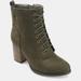 Journee Collection Women's Baylor Bootie - Green - 12