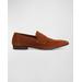 Tender-02 Suede Penny Loafers