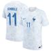 Ousmane Dembele White France National Team 2022/23 Replica Away Jersey At Nordstrom