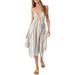 Gerri Cutout Stripe Cover-up Sundress