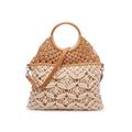 Macrame Convertible Shoulder Bag