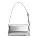 Metallic Faux Leather Shoulder Bag