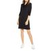 Signaturesoft Long Sleeve Cowl Dress