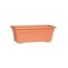 Novelty Manufacturing Countryside Flower Box Terra Cotta Color 18 L