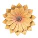 Red Barrel Studio® Sunflower Wall Décor Metal in Gray/Yellow | 15 H x 15 W x 1.5 D in | Wayfair 56AF513E35D24BBE907C66D4DA85935A