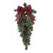 The Holiday Aisle® 30' Christmas Pinecone Teardrop w/ Bells & Bow | 30 H x 14 W x 5 D in | Wayfair D22CD21E32594E698C3900827A4EE0BA