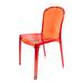 Wrought Studio™ Genoa Stacking Side Chair Dining Chair in Red | 33 H x 16.5 W x 16 D in | Wayfair 28C665B629504621B3D3358FAB55FE3B