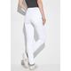 Slim-fit-Jeans CECIL Gr. 32, Länge 30, weiß (white) Damen Jeans Röhrenjeans