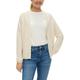 Strickjacke S.OLIVER Gr. 44, beige (light beige) Damen Strickjacken