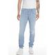 Slim-fit-Jeans REPLAY "ANBASS HYPERFLEX BIO" Gr. 33, Länge 36, light blue 66g Herren Jeans Slim Fit