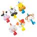 6 Pcs Toys Kids Whistle Toy Whistle Party Favor Paper Whistle Toy Animal Blow Roll Music Plastic Paper Child