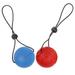 2 Pcs Portapotty Hand Strength Grip Ball Stress Balls for Adults Exercise Fitness Decompression Trainer Casual Tpe