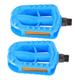 1 Pair Kids Pedal Rubber Bike Pedals Mountain Bike Pedal Non- Platform Flat Pedal For Children Toddlers Blue