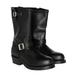 Brothers Men s And Sons Engineer Motorcycle Boot Round Toe Black