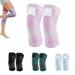 A Pair Knitted Unisex Nylon Strap Knee Pads Professional Knee Brace with Adjustable Straps Nylon Pressurized Bandage Knee Pads Brace for Knee Pain