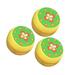 3pcs Wooden Yoyo Toys Funny 4 Leaf Pattern Yoyo Game Bearing for Beginners Kids Christmas Party Favors Bag Stuffers