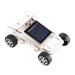 Solar Car Kids DIY Model Experiment Toy Wooden Playset Cars Puzzle Student Plastic