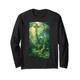 Fantasie Landschaft Keltisch Fantasie Mystisch Langarmshirt