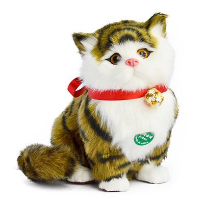 Simulated Cat Doll Ornaments Wholesale Handicrafts Creative Gift Models Will Shake Their Tails And Call Them Chubby