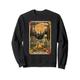 The Camper Lustige Tarotkarte Skelett Camping Glamping Sweatshirt