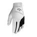 Callaway Golf Men s Weather Spann Premium Synthetic Golf Glove (Cadet Small Single White Worn on Left Hand)