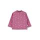 Sterntaler Langarm -Schwimmshirt Blumen für Mädchen - UV Shirt mit UV -Schutz 50+ für Badespaß - Rashguard Baby und Kinder mit Reißverschluss und kleinem Stehkragen - purpur, 80