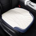 Car Seat Cover,Breathable Comfort Full Seasons Universal PU Leather Front Car Seat Protector, Non-Wrapped Bottom