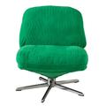 DYVLINGE Corduroy Swivel Chair Cover of IKEA Sofa Cover Solid Color Yarn Dyed 100% Polyester Slipcovers