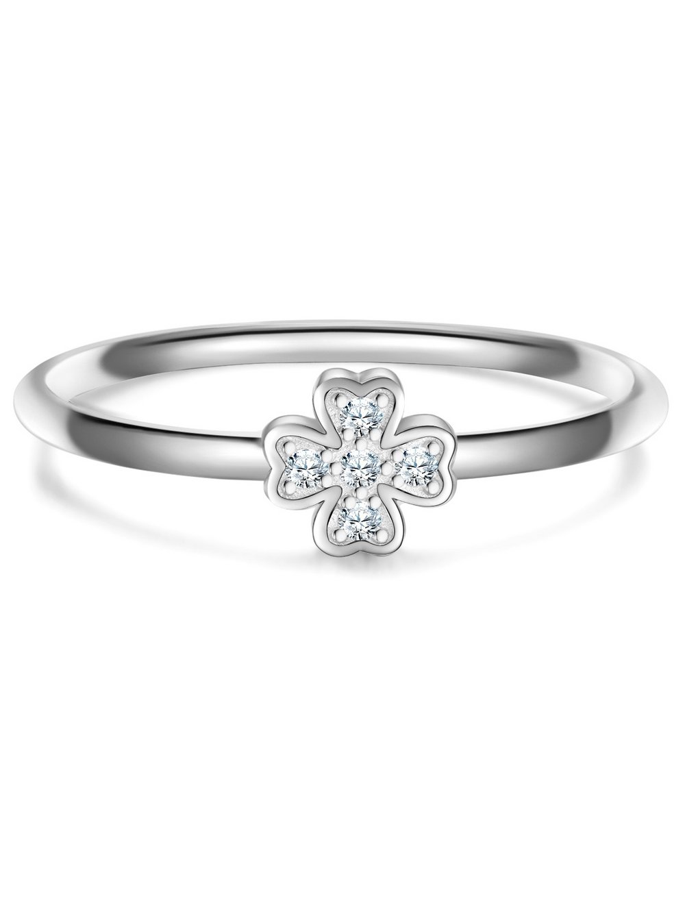 Glanzstücke München Silberring Damen silber, 56 Image