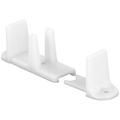 Prime-Line N 6761 Adjustable Nylon Bypass Door Guide 1-1/4 inch (2-pack)