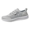 Sopiago Barefoot Shoes Men s Mesh Dress Sneakers Oxfords Business Casual Walking Shoes Tennis Comfortable Gray 42