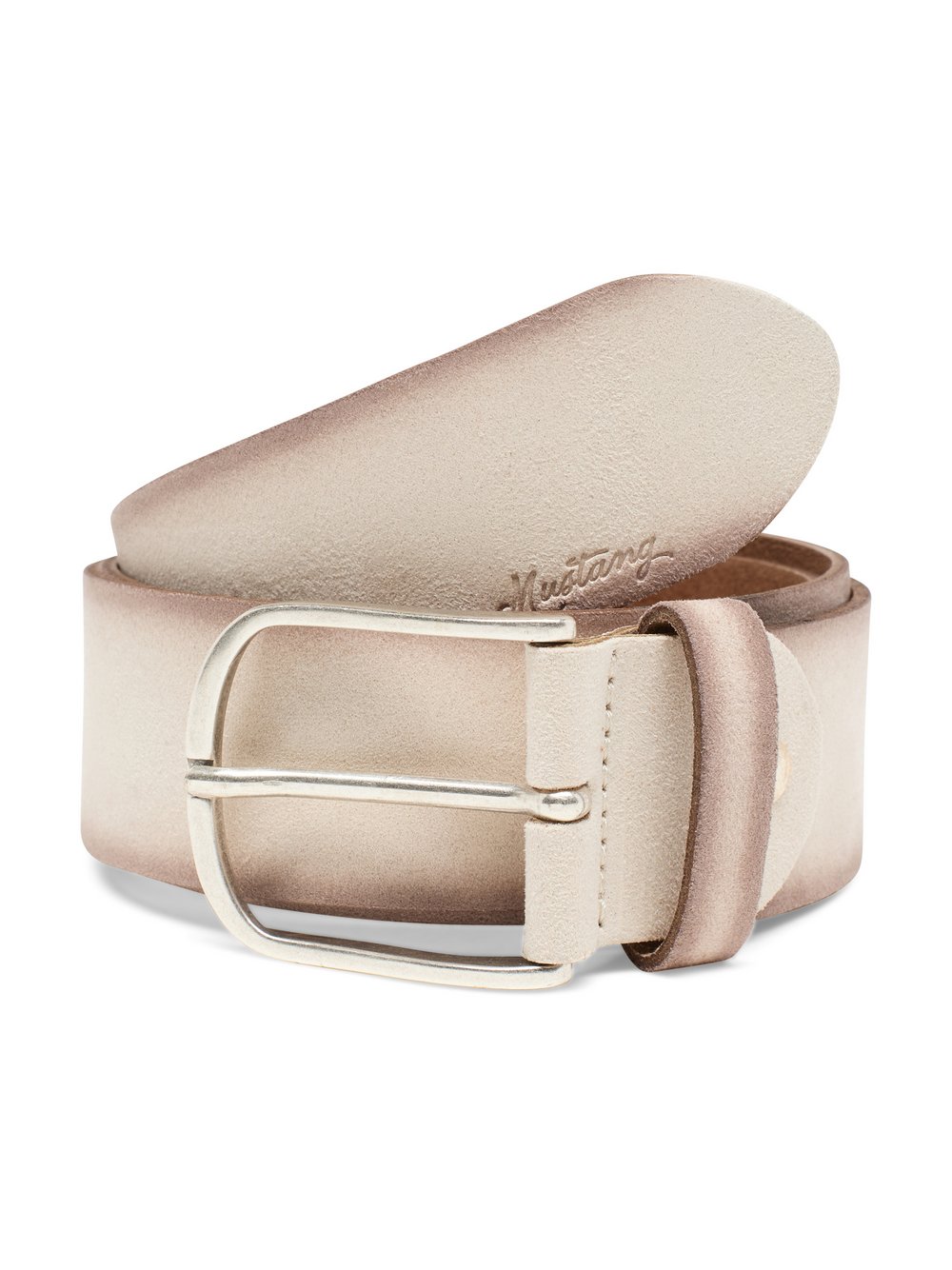 Mustang Gürtel Damen beige, 90 Image