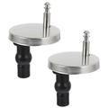 2pcs Toilet Seat Hinge Toilet Seat Screw Hinges Bolt Quick Release Hinge