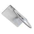 Hair Dryer Holder Metal Shelf Brackets 2 Pcs Modeling Wall-mounted Stainless Steel Locker Organizer Hairdryer Bathroom