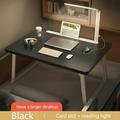 Folding Study Table With Card Slot & Reading Light Student Study Table Laptop Table Office Table Lazy Table Bed Laptop Desk Bed Table Multifunctional Table For Bedroom Living Roo