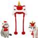 Isvgxsz Easter Savings Clearance 2024 Year of Dragon Dog Cats Hat Chinese Dragon for Dogs Dog Cats New Years Hat Chinese Lions Dog Dog Dragon Costume Pet Technology