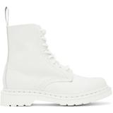 Dr.martens 1460 Mono Smooth Lace-up Combat Boots - White - Dr. Martens Boots
