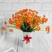 WujiJia Mothers day gifts gifts for mom fake flowers artificial flowers 8 Bunches Artificial Daisy Flowers Autumn Flower Non-Fade Faux Plastic Garden Porch Window Frame Decoration Buy 2 Get 10% off