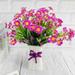 WujiJia Mothers day gifts gifts for mom fake flowers artificial flowers 8 Bunches Artificial Daisy Flowers Autumn Flower Non-Fade Faux Plastic Garden Porch Window Frame Decoration Buy 2 Get 10% off