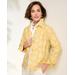 Draper's & Damon's Women's Embroidered Desert Daisy Jacket - Tan - PS - Petite