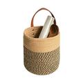 Hanging Basket - Wall Hanging Baskets for Organizing - Hanging Storage Woven Wall Basket - Small Wicker Wall Baskets for Wall Decor - Hanging Planter Baskets