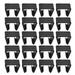 FOCCTS 20 Pcs Outdoor AIF4 Furniture Clips Patio Sofa Clips Rattan Furniture Clamps Outdoor Sectional Fastener Connect The Sectional or Module Outdoor Couch Patio Furniture