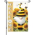 YCHII Welcome Summer Garden Flag Funny Garden Flag Dog Summer Garden Flag Double Sided Seasonal Garden Flags for Home Garden Yard Patio Farmhouse Summer Decorations