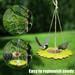 CCYDFDc Bird Feeder Hanging Hanging Bird Feeder Tray Metal Bird Feeder Outdoor Hanging Feeder Leaking Holes Garden Decorat Hanging Feeder Bird Feeders Squirrel Proof for Outside