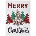 Christmas Garden Banner Flags Christmas Flag Merry Christmas Banner Christmas Tree Flag Background Decor