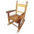 CRIXLHIX Kids Rocking Chairs Childrens Rocking Chair Wooden Classic Rocker Chair Indoor Outdoor for Youth/Childs/Childrens Porch Rocker Chair for Living Room Bedroom Balconies Porches (Brown2)