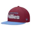 Men's Fanatics Burgundy Philadelphia Phillies Cooperstown Collection Hurler Fitted Hat
