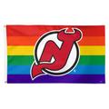 WinCraft New Jersey Devils 3' x 5' Single-Sided Deluxe Team Pride Flag