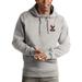 Men's Antigua Gray North Carolina Central Eagles Victory Pullover Hoodie